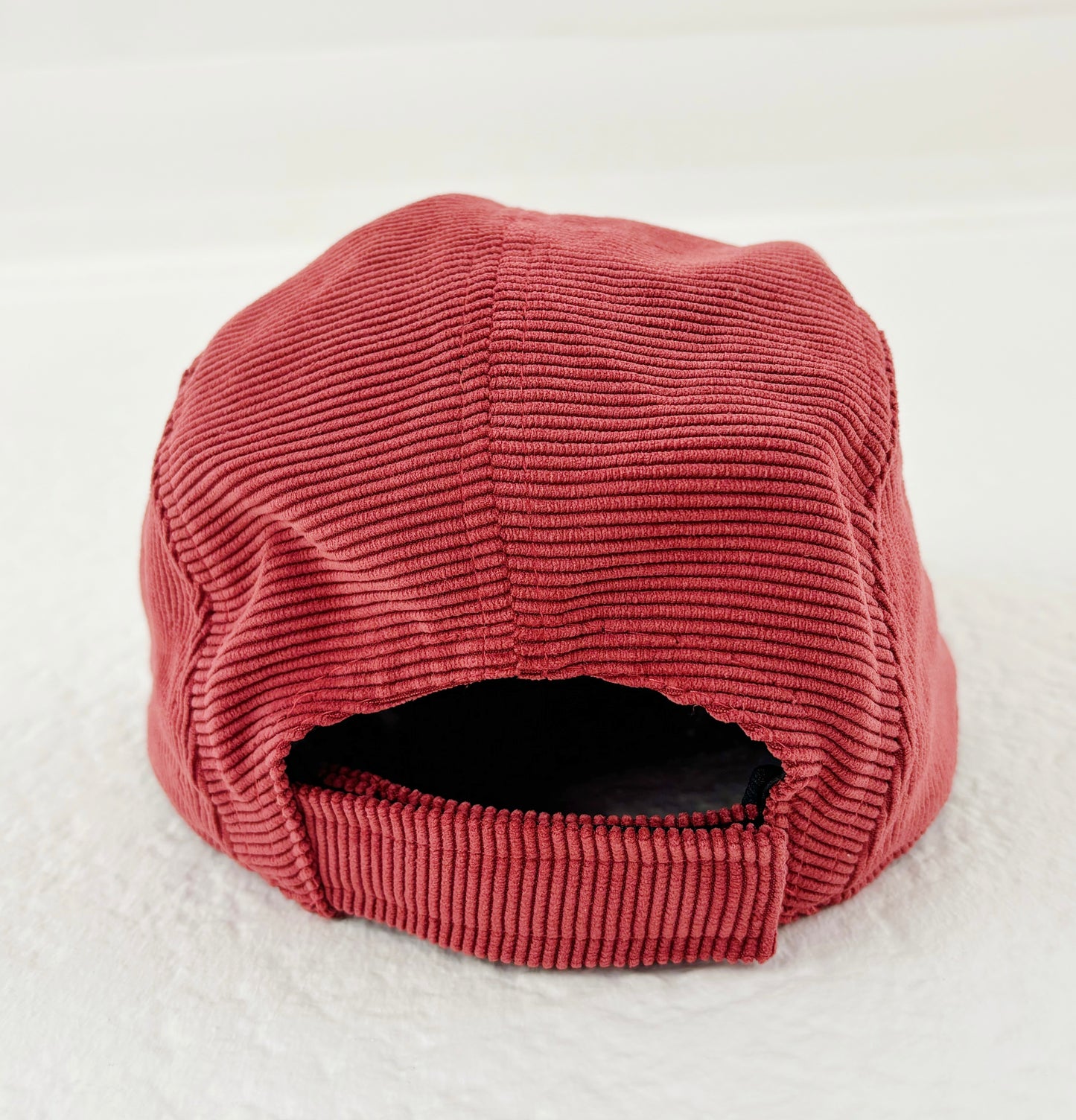 5 Panel Cap - Red Corduroy