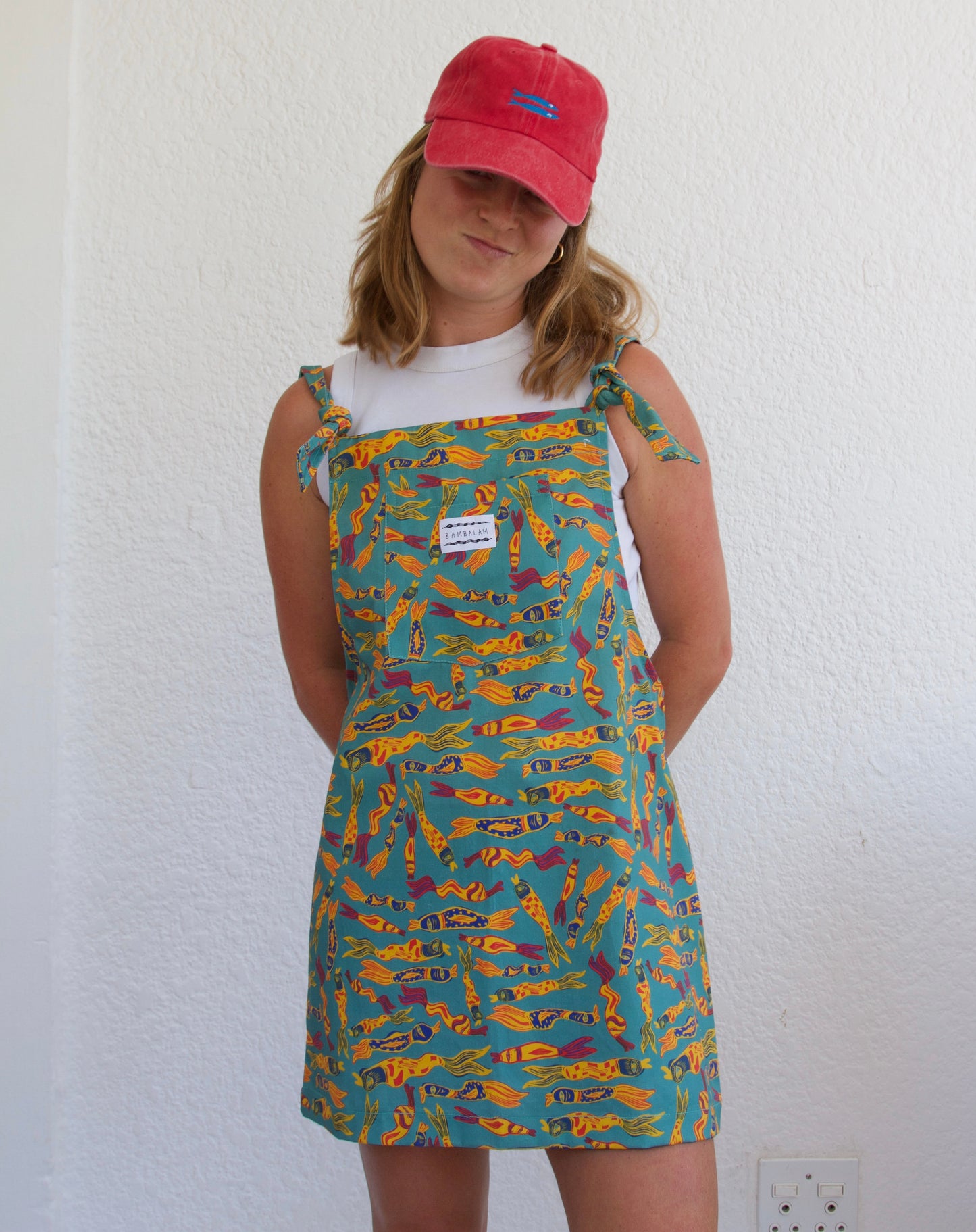 'Funky fish' Dress dungaree